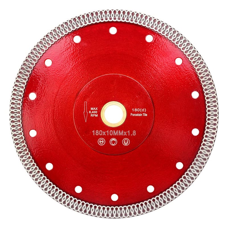 Casaverde Super Thin Diamond Porcelain Cutting Blade Tile Blade 7 for Cutting Porcelain Tiles Granite - Image 1